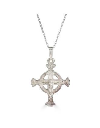 Knock Cross | Knock Celtic Cross Crucifix Necklace