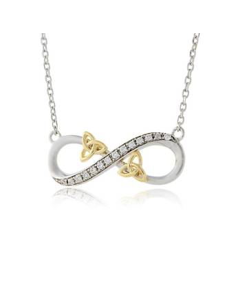 Infinity Love Knot Necklace