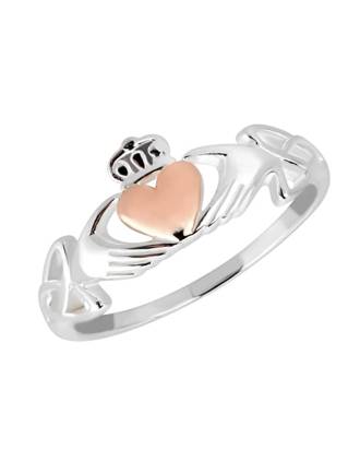 Celtic Knot Claddagh Ring