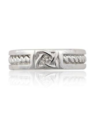 Celtic Friendship Knot Wedding Band