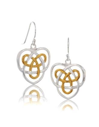 Celtic Sisters Knot Earrings