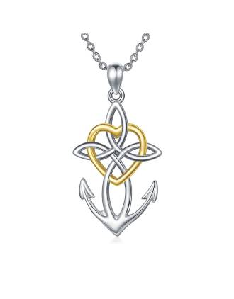 Pirate Queen Necklace Gold Over Silver