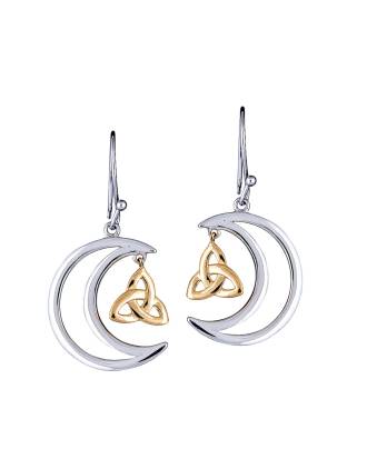 Celtic Moon Earring | Moon Jewelry