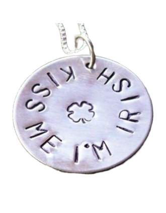Kiss Me I'm Irish Necklace