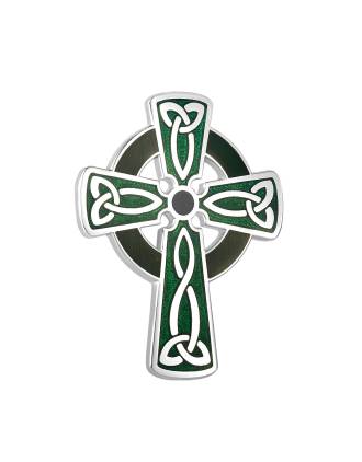 Book of Kells Celtic Cross Brooch