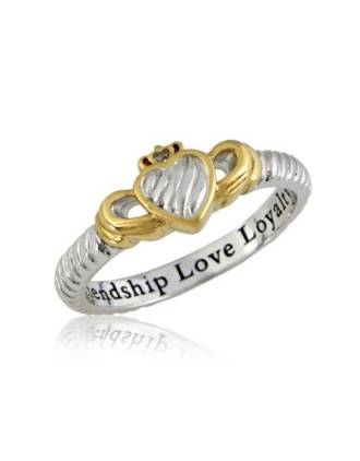 Aran Claddagh Ring