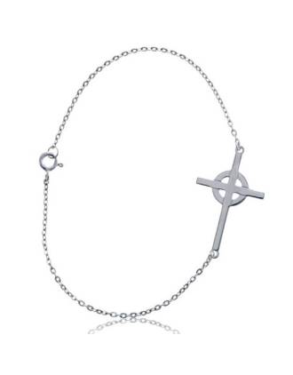 Celtic Sideways Cross bracelet