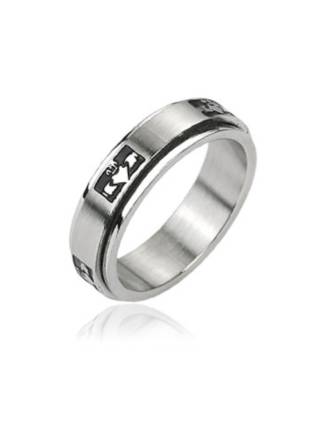 Claddagh Spinner Ring