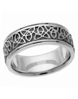 Sterling Silver Antique Trinity Knot Ring