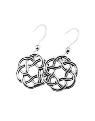 Sterling Silver Celtic Knot Earrings