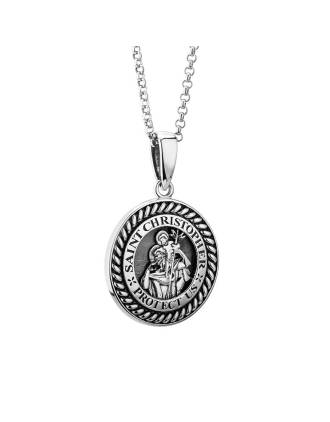 Men's Celtic St Christopher Medal