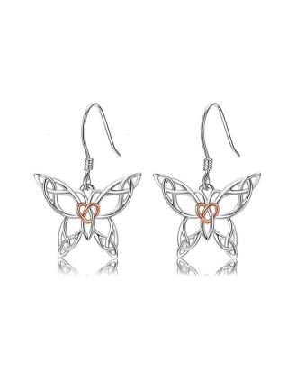 Celtic Knot Butterfly Earrings | Celtic Butterfly Meaning