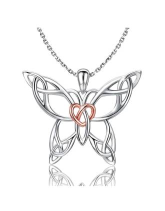 Celtic Knot Butterfly Pendant | Celtic Butterfly Meaning