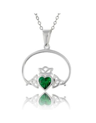 Trinity Claddagh Pendant