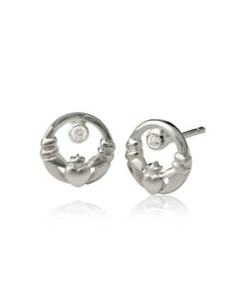 Little Claddagh Studs