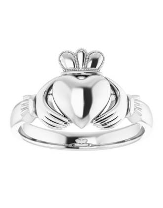 Sterling Silver Claddagh Ring
