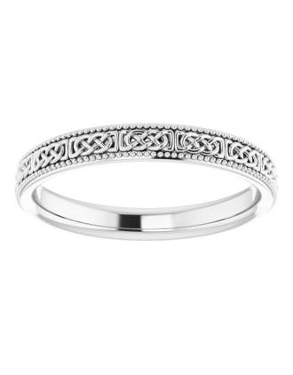 Celtic Knotwork Wedding Band | Celtic Wedding Band
