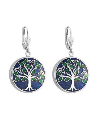 Book of Kells Tree of Life Earrings