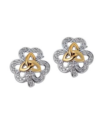 Shamrock Trinity Earrings