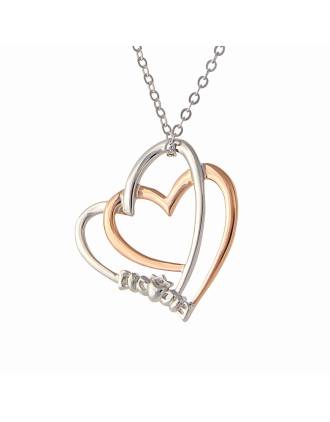 Double Claddagh Heart
