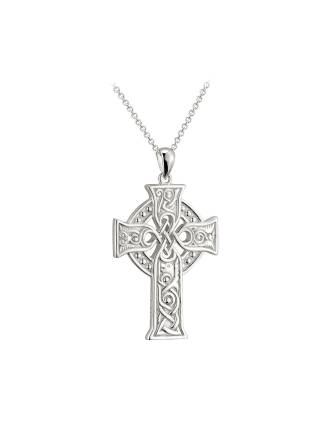 FOUR APOSTLES LARGE CELTIC CROSS PENDANT