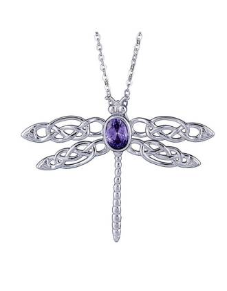Celtic Dragonfly Pendant