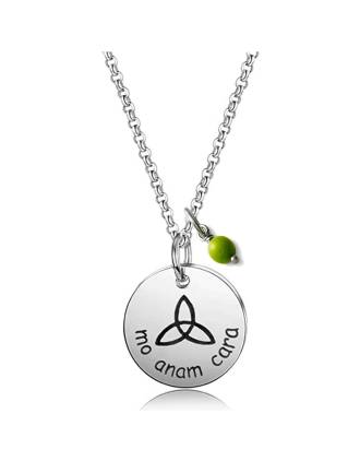 Connemara Marble Mo Anam Cara Necklace