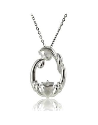 Mothers Claddagh Necklace