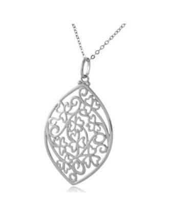 Shamrock Irish Lace Necklace