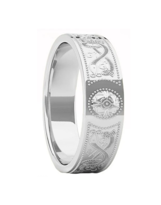 Celtic Warrior Ring Sterling Silver